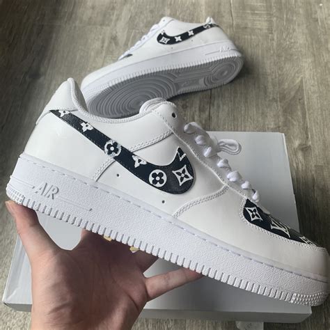 louis vuitton black air force|lv air force 1 stockx.